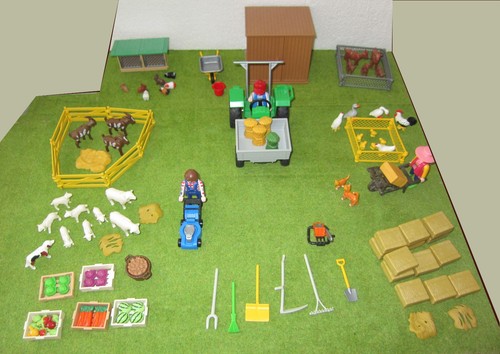 Playmobil bauernhof mit - playmobil,