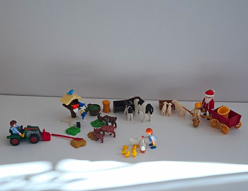 Playmobil bauernhof set - playmobil, bauernhof-set