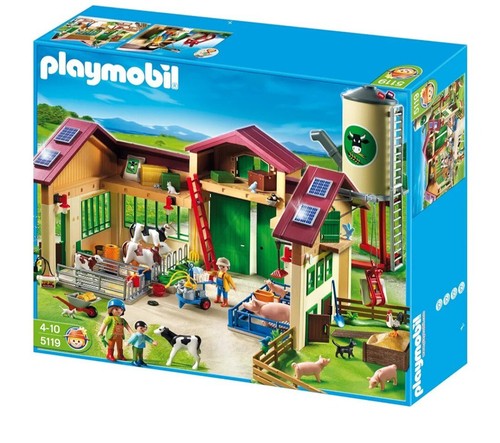 Playmobil bauernhof mit silo - playmobil,