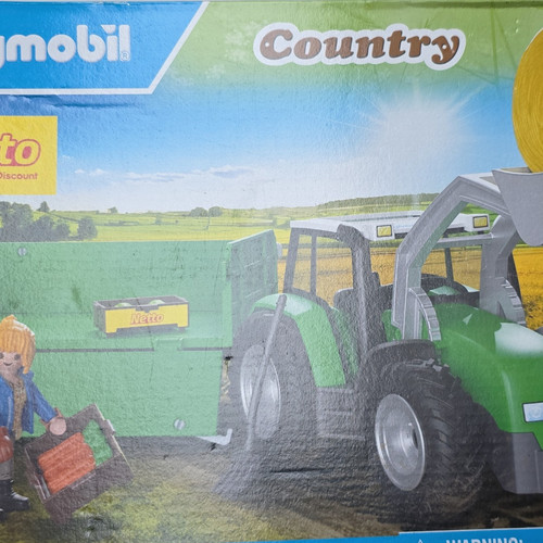 Playmobil country traktor - country,
