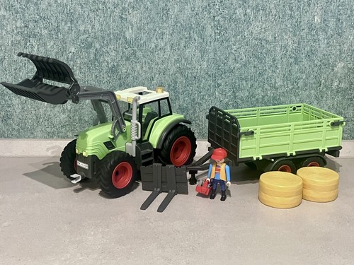 Playmobil traktor mit - -,