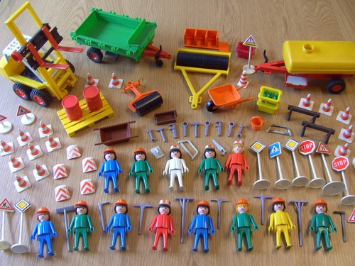 Konvolut playmobil baustelle - konvolut,