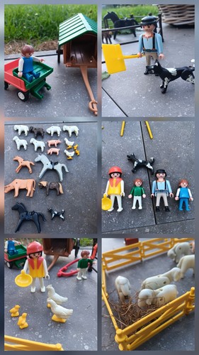 Playmobil bauernhof set - bauernhof,