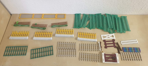 Playmobil zäune konvolut - ,