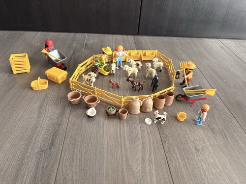 Playmobil bauernhof tiergehege - bauernhof,