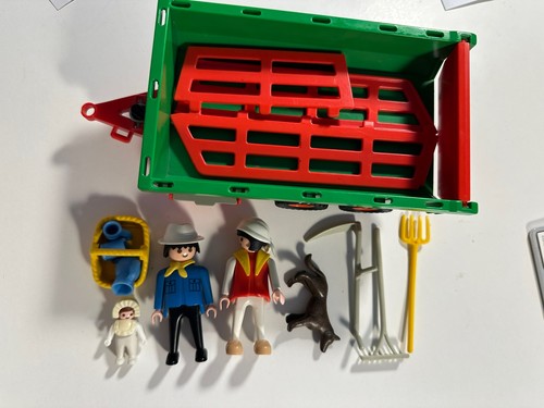 Playmobil 3451 erntewagen 1985 - erntewagen,