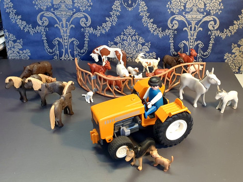 Playmobil kleiner traktor - kleiner,