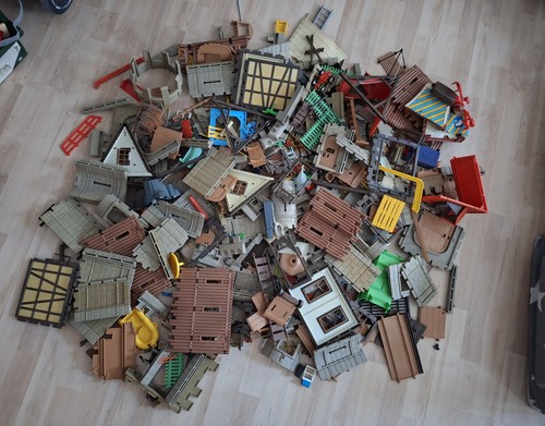 Playmobil ritterburg bauernhof - playmobil,