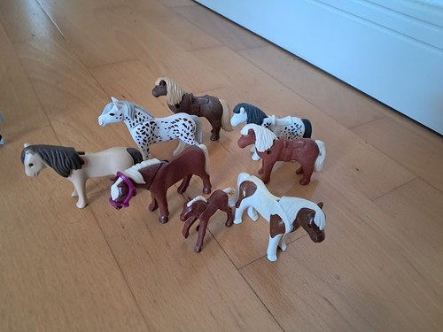 Playmobil pferde ponys tiere - ,