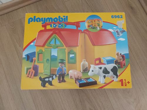 Playmobil 123 mitnehmbauernhof - playmobil,