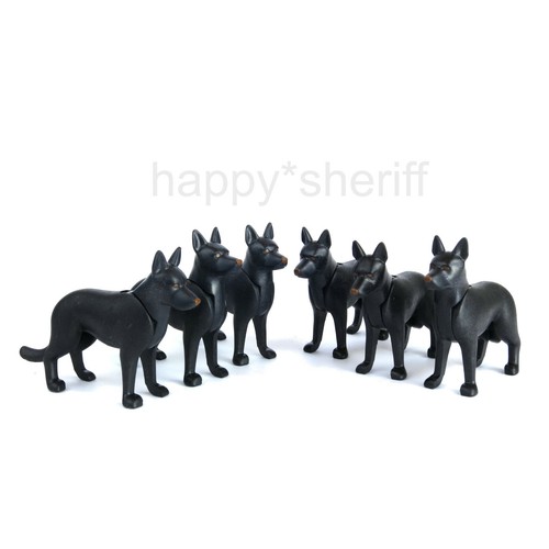 Playmobil citylife schwarze - 6x,