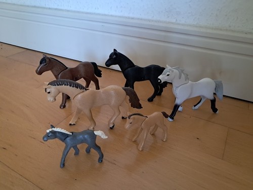 Playmobil pferde tiere - ,