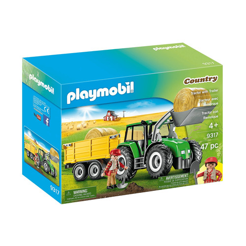 Playmobil 9317 traktor mit - playmobil,