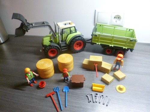 Playmobil großer traktor mit - großer,