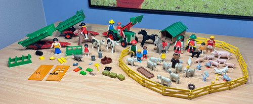 100 playmobil bauernhof - 😁,
