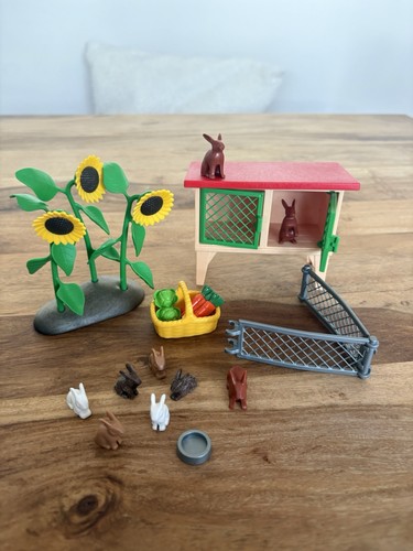 Playmobil 3075 hasenstall mit - playmobil,