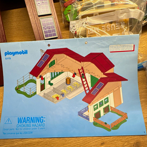 Playmobil bauernhof stall - playmobil, bauernhof/stall