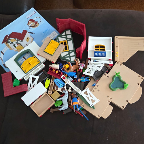 Playmobil ponyhof konvolut mit - playmobil,