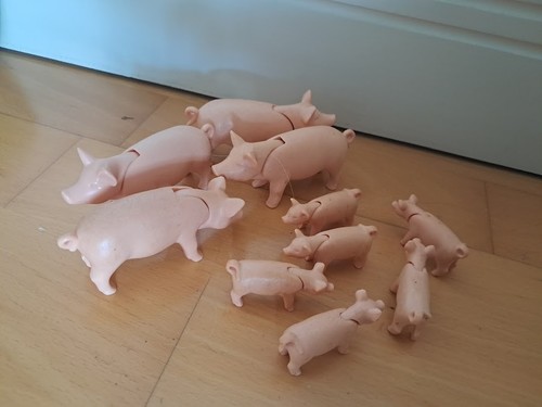 Playmobil bauernhof tiere - ,